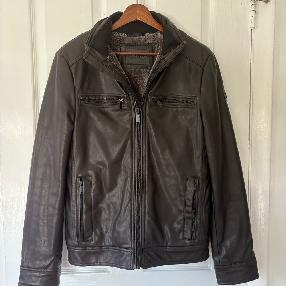 Men's Black Leather Jacket